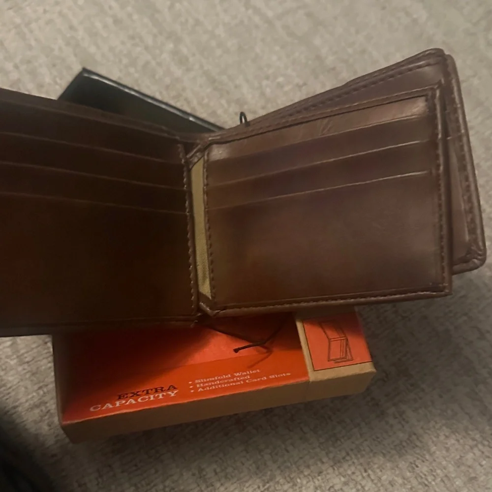 Dockers Brown Leather Wallet